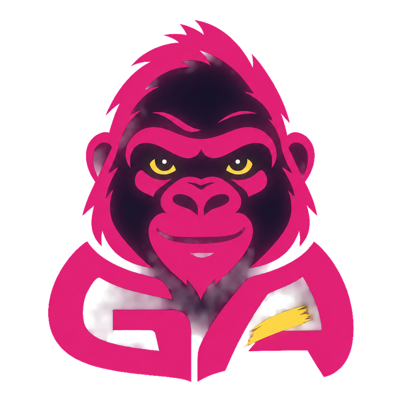 GorillArt Gorilla-Maskottchen